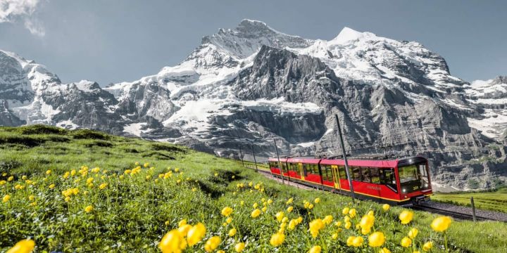 © Jungfraubahnen Tren de montaña Jungfrau
